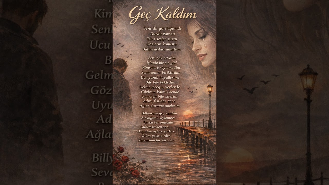 Geç kaldım 