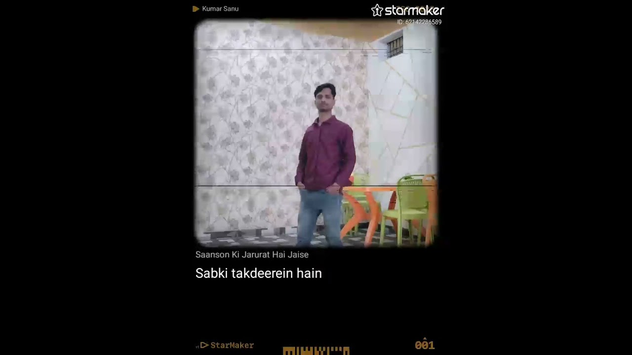 Try first time star maker singing 😜 sunday enjoyment listen once time.💙🤗💯