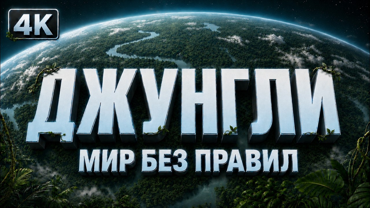 ДЖУНГЛИ: 6% Земли, где живёт половина всего живого | Документальный фильм 4K