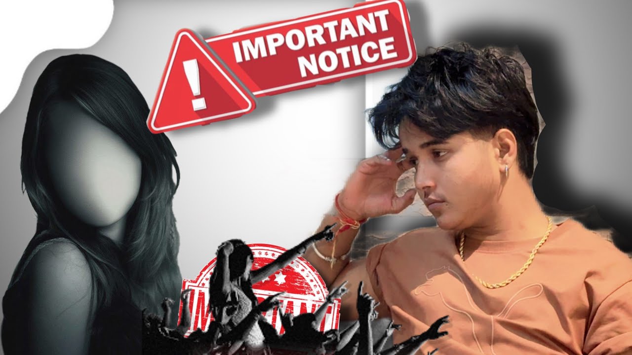 IMPORTANT NOTICE 🥺🙏🏻 #vlog #vlogger #trending #rajjufam #rishabkhan #shahina #india #foryou
