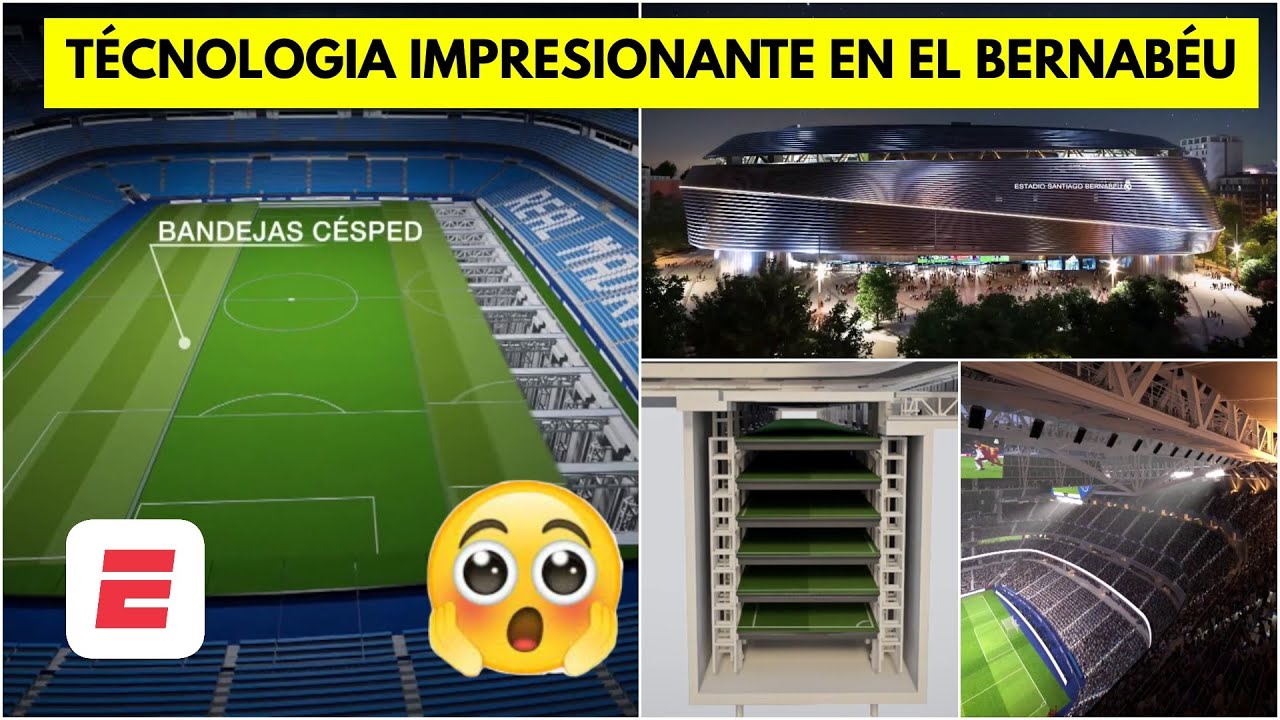 Real Madrid revela ESPECTACULARES IMÁGENES del nuevo Santiago Bernabéu | La Liga