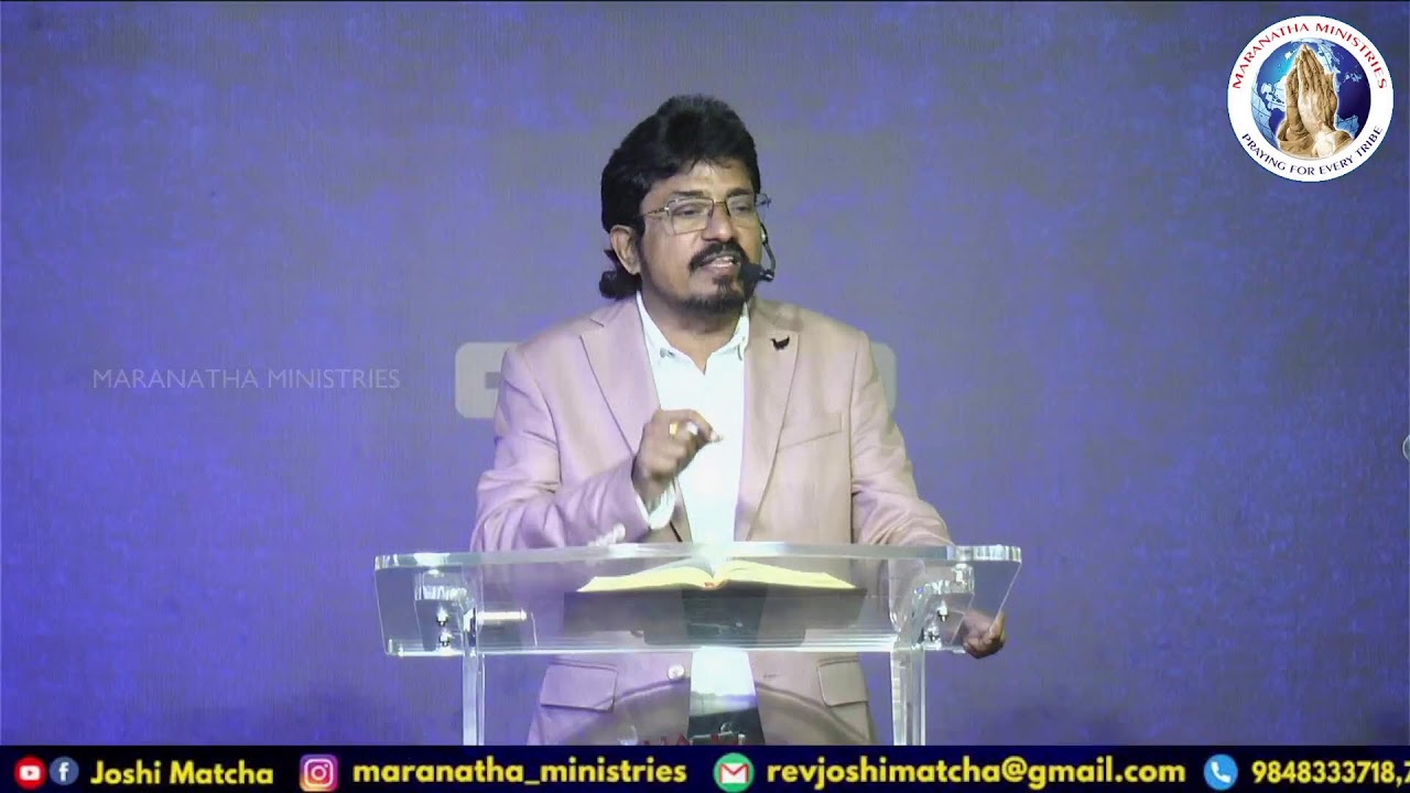 ANOINTING SERVICE LIVE || 25 JANUARY 2026 || REV.JOSHI D MATCHA  || MARANATHA MINISTRIES
