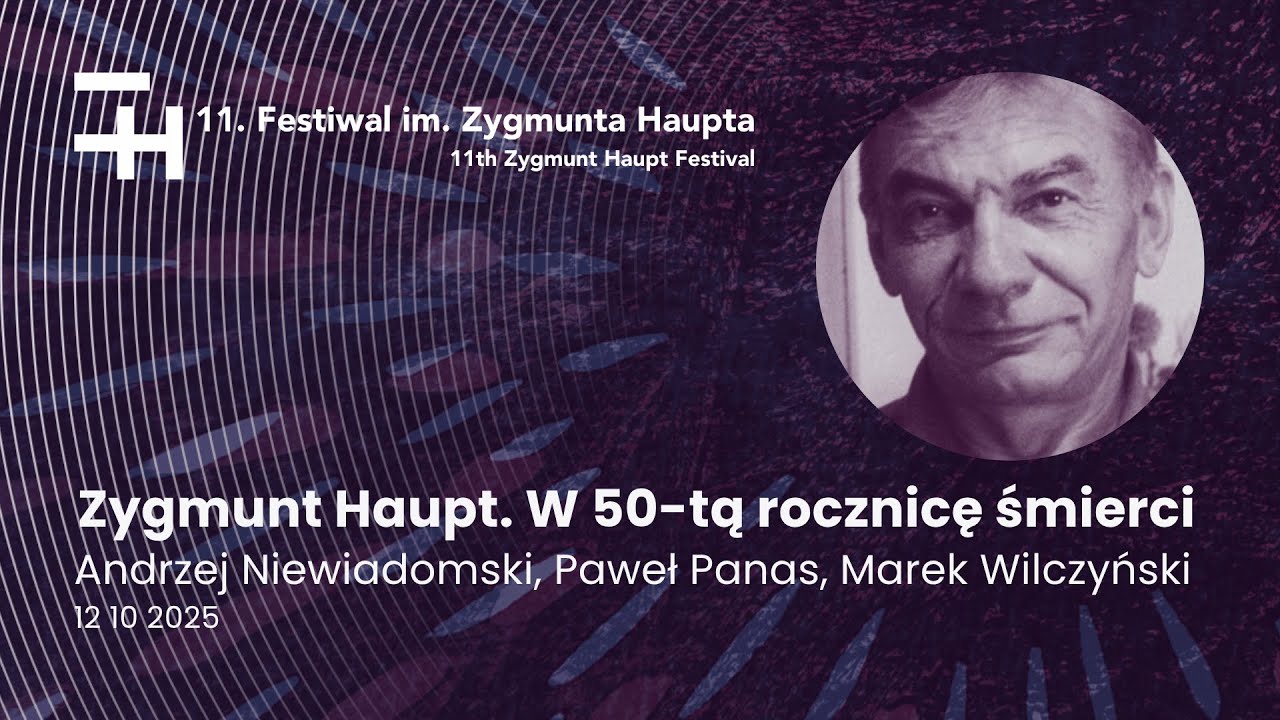 Zygmunt Haupt. W 50-tą rocznicę śmierci — Andrzej Niewiadomski, Paweł Panas, Marek Wilczyński