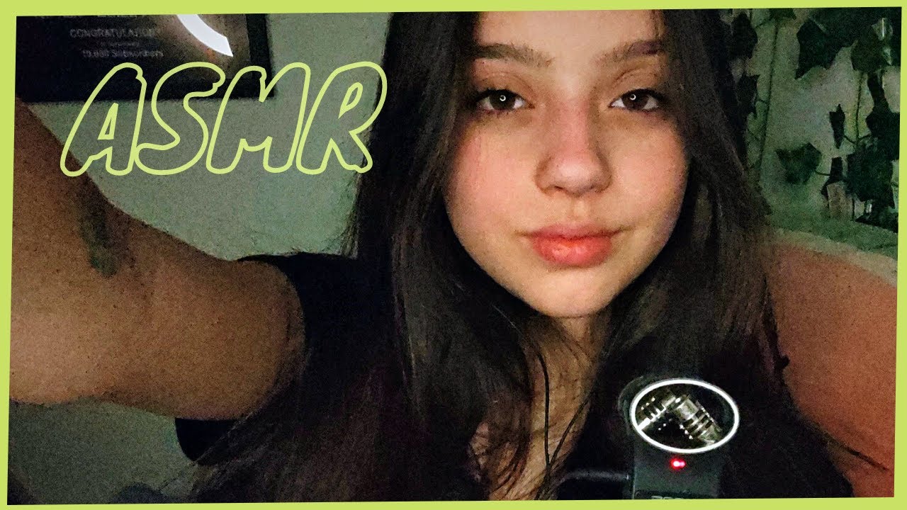 ASMR TOQUES SUAVES COM PINCEL NA TELA E NO MIC [ VOCÊ VAI DORMIR BEM ESSA HOJE !! ]  Luiza Aro Top