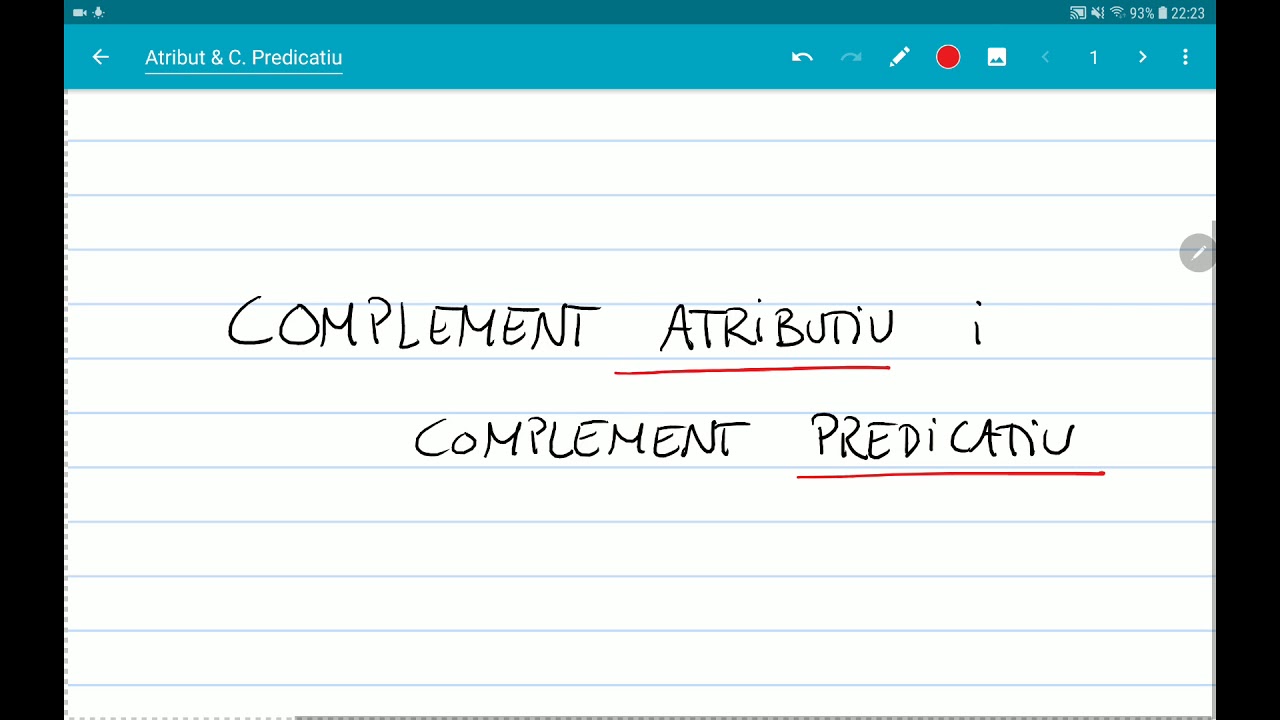 Complement atributiu & Complent predicatiu