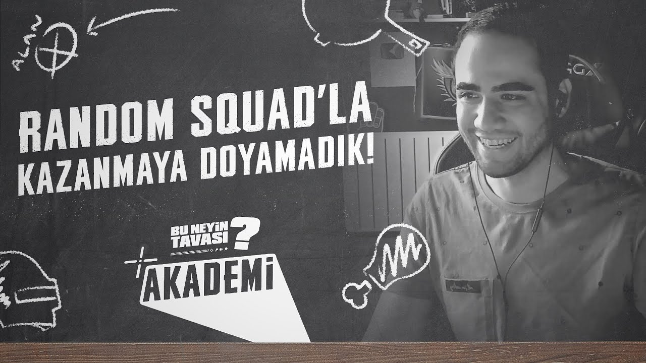 Random Squad ile Çorba Parası | Bu Neyin Tavası Akademi 🍳 | PUBG