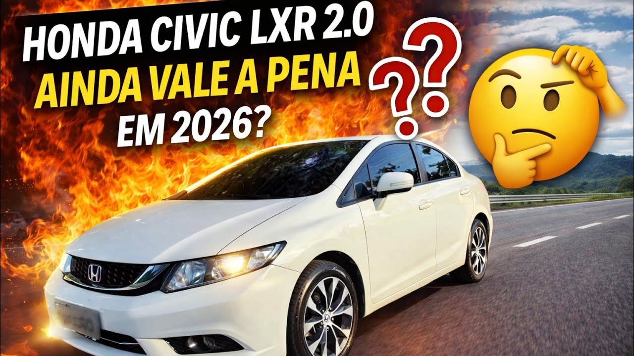 Honda Civic LXR 2.0: Ainda Vale a Pena Comprar em 2026?