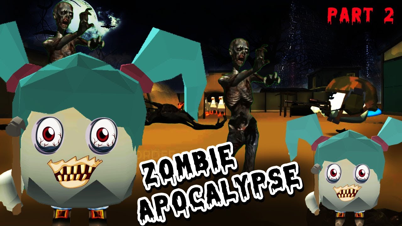 Chicken Gun But Zombie Apocalypse Part 2 | Chicken Gun Gameplay | DotDorDee Gaming