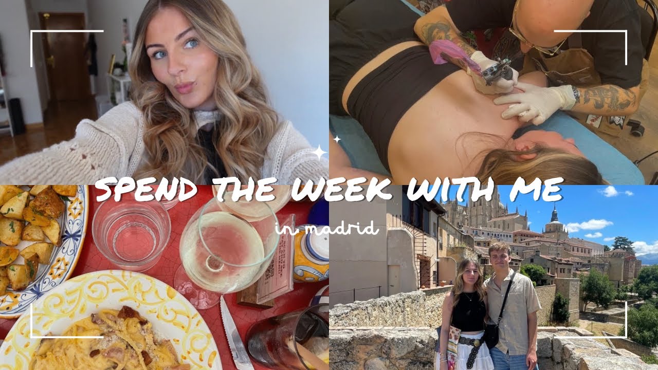 summer in madrid ep 3 🇪🇸💗 new tattoo!!