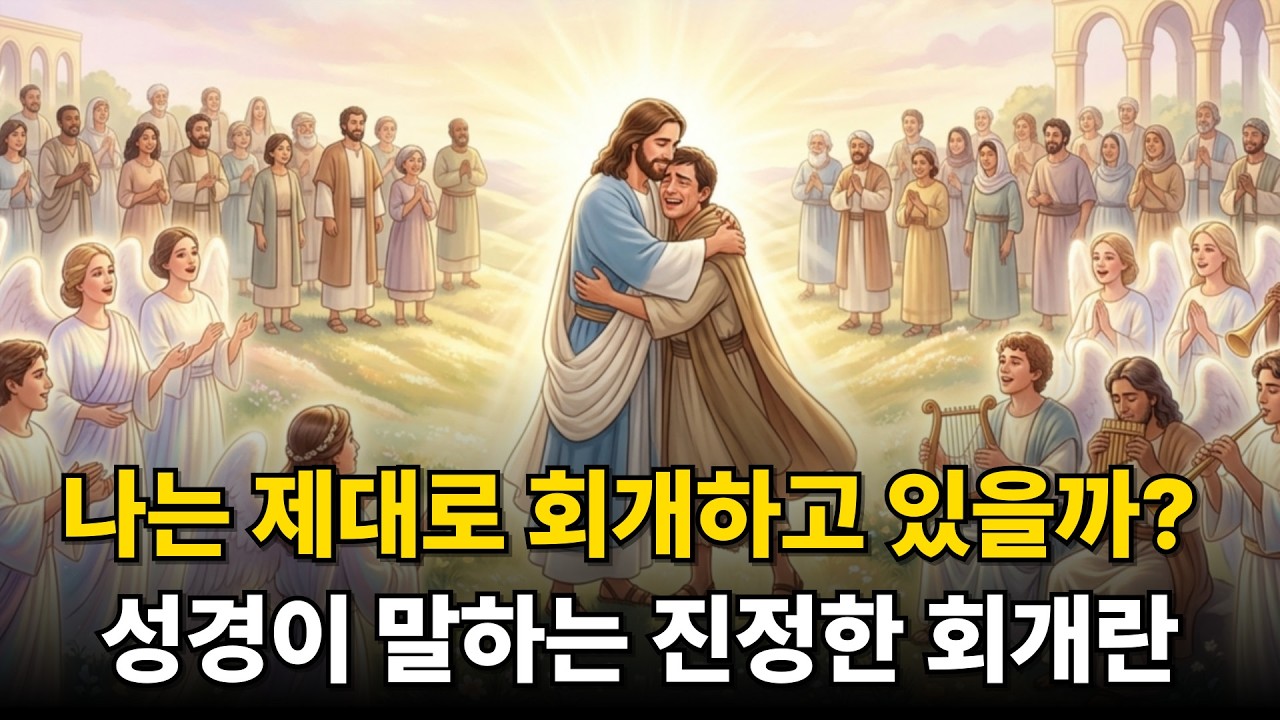 나는 제대로 회개하고 있을까? 성경이 말하는 진정한 회개란