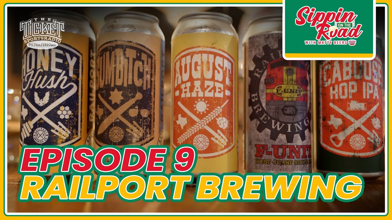 Sippin on the Road | Railport Brewing | Ep 9 | The Ticket DFW