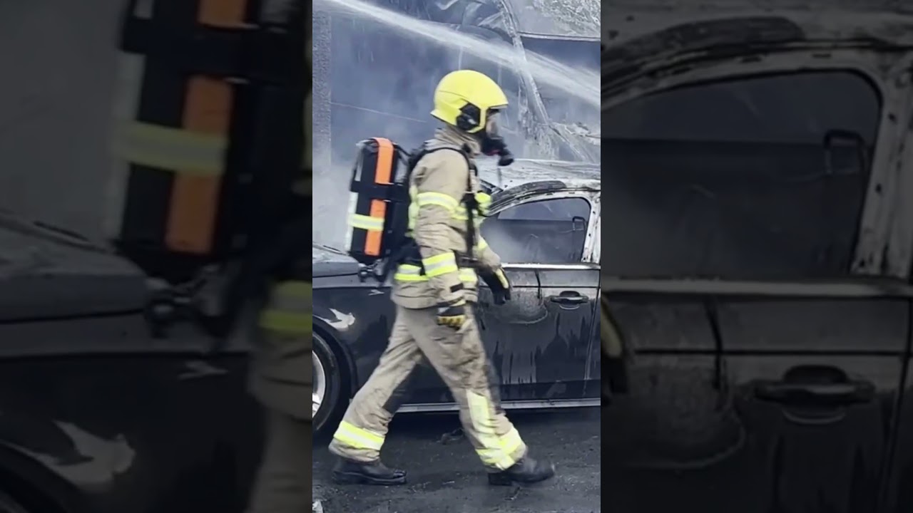 Firefighters attend blazes across Belfast amid disorder