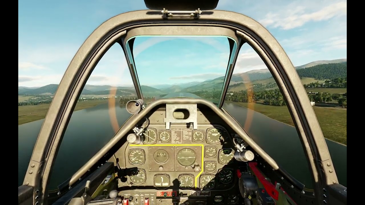 DCS world first successful circuit - TF-51D Batumi, Georgia