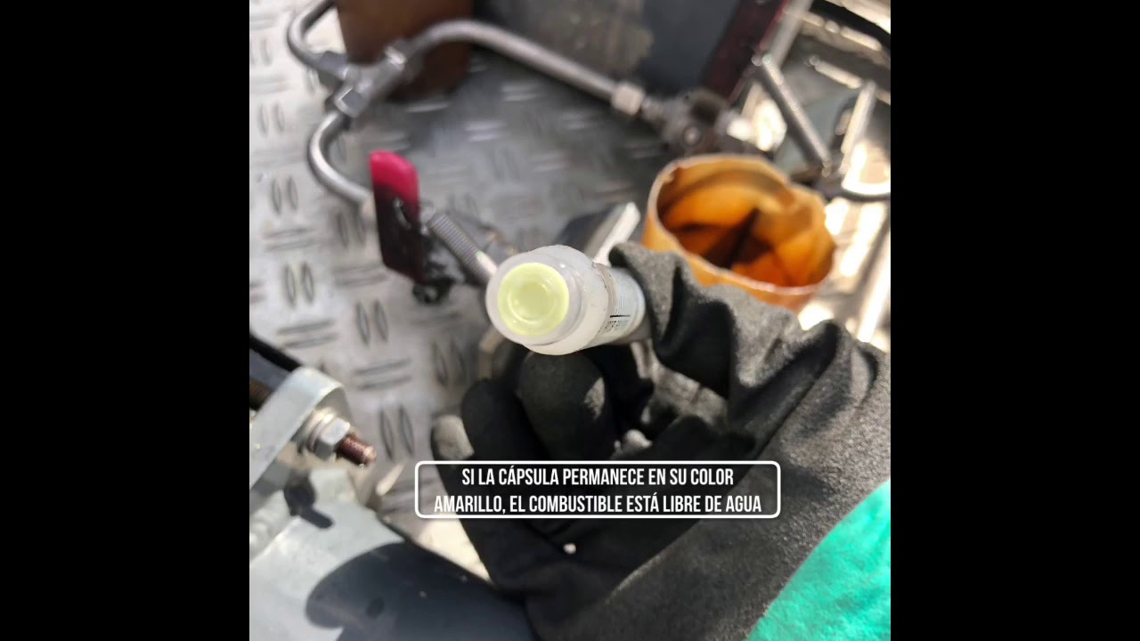 JET A1 Detección de agua