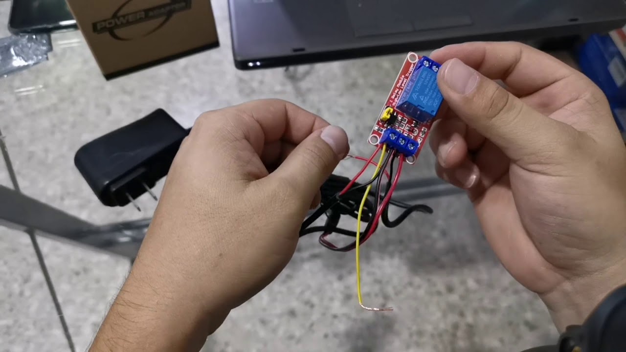 Como conectar relay 12v con Alarmas Inteligentes | ITS Tecnología
