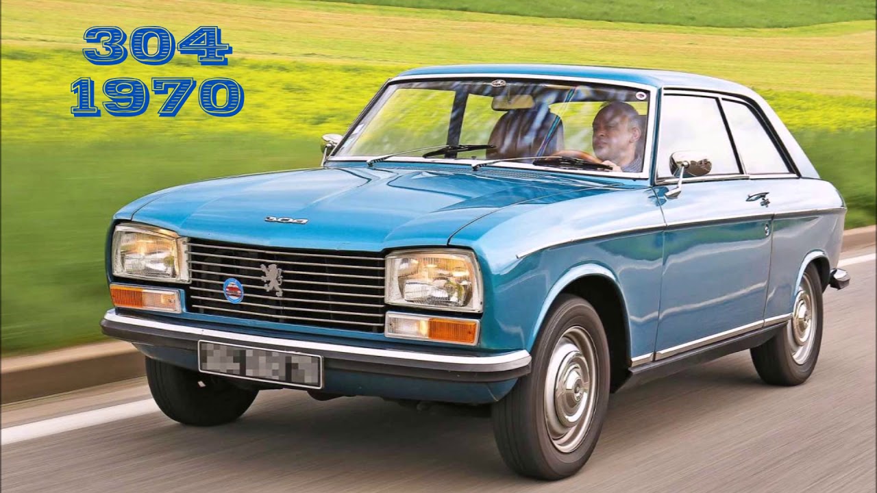 EVOLUTION DE PEUGEOT DE 1889 à 2019