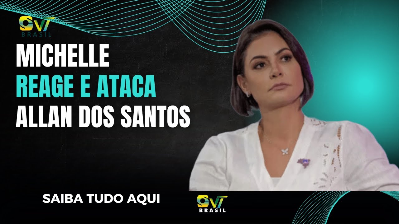 🔥 MICHELLE BOLSONARO REBATE ALLAN DOS SANTOS E FALA EM ATAQUES INJUSTOS