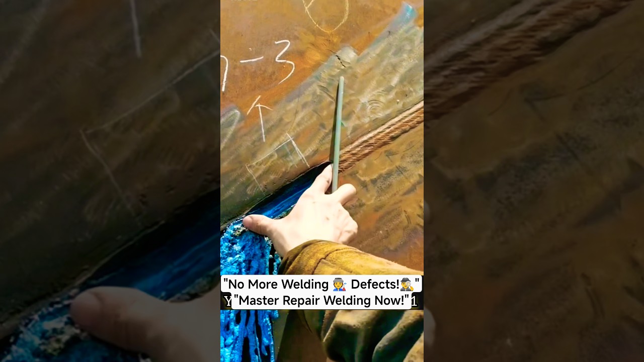 #How to Repair Welding 5G: Fix Porosity & Fusion Defects Step by Step! 🔧🔥 #RepairWelding #WeldTips