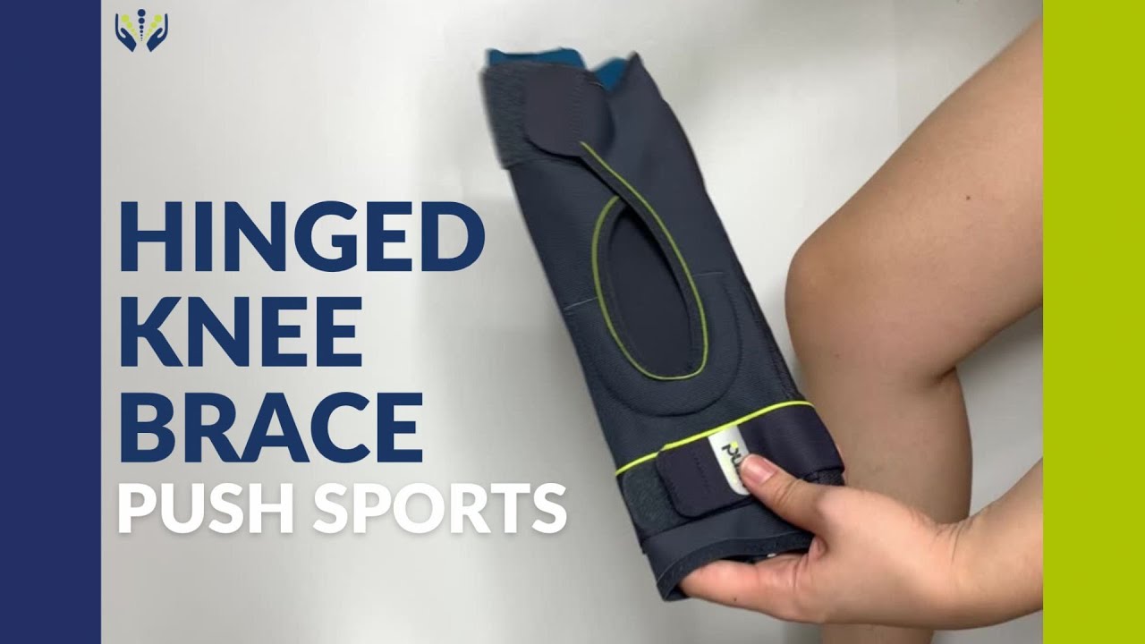 Hinged knee brace - Push Sports | BetterCareMarket
