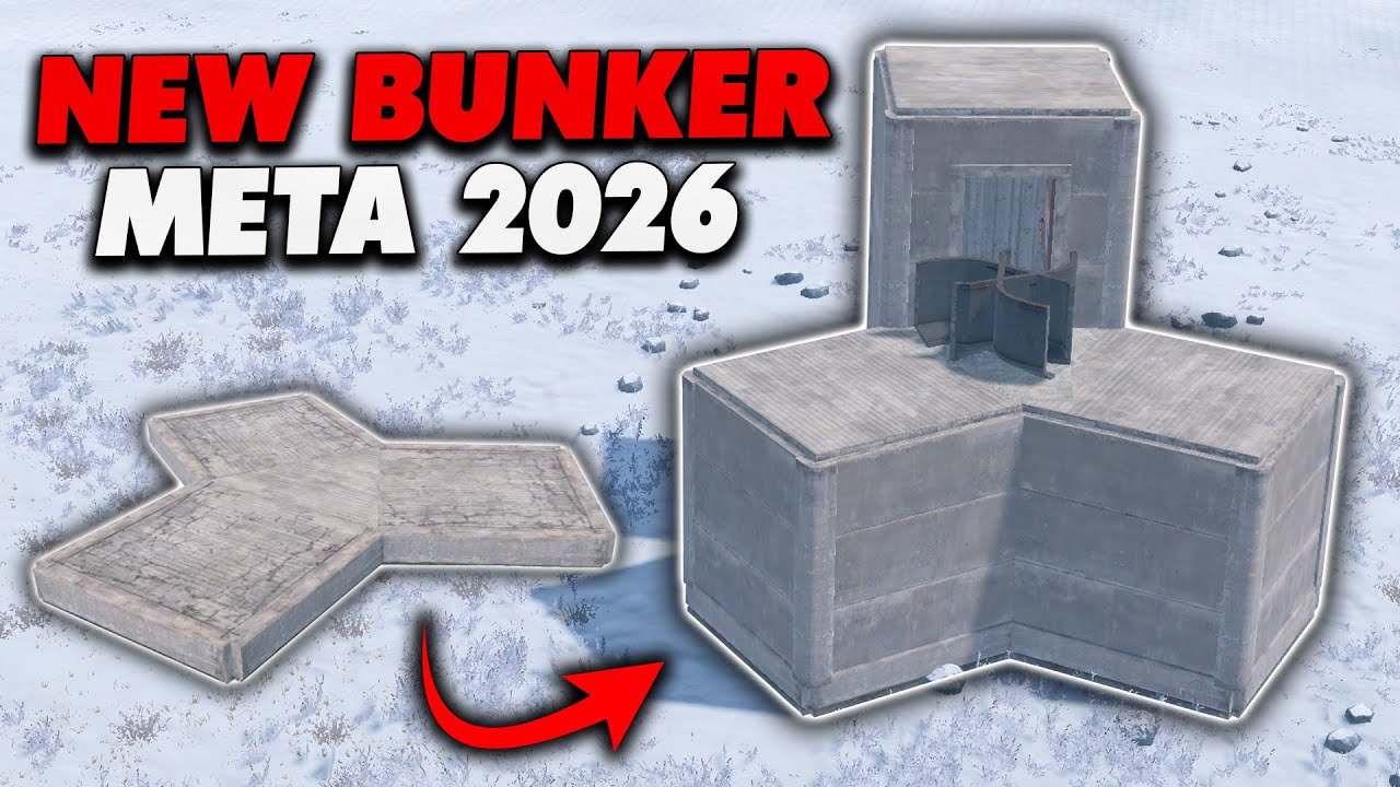НОВАЯ МЕТА БУНКЕРА 2026 В Rust | Учебное пособие по сборке Rust