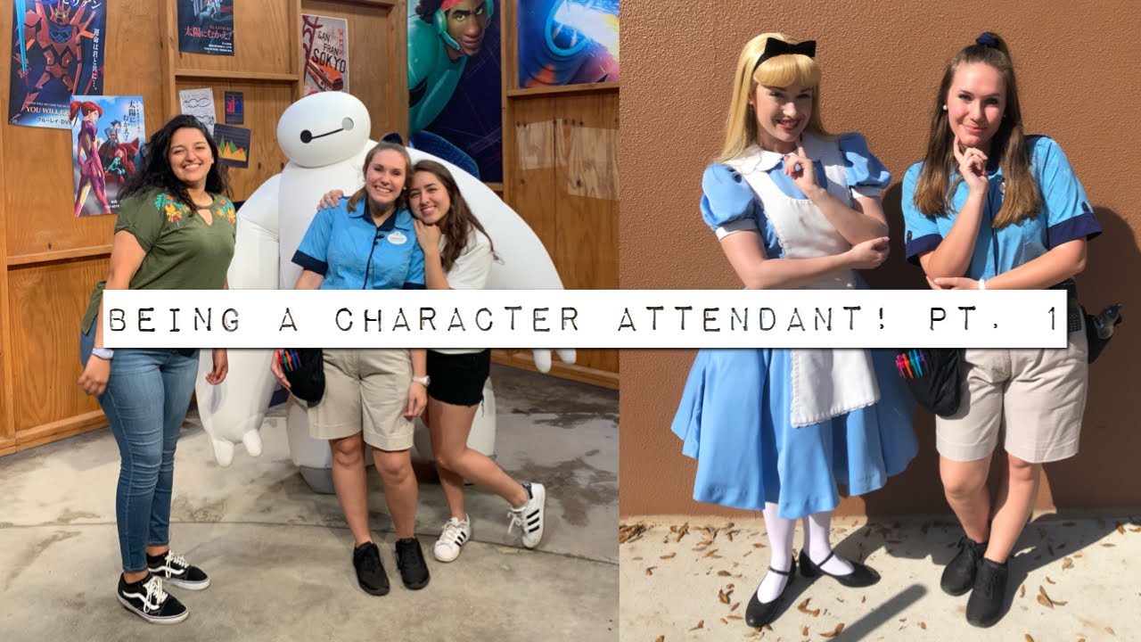 Being a WDW Character Attendant!! DCP Spring Adv. 2019
