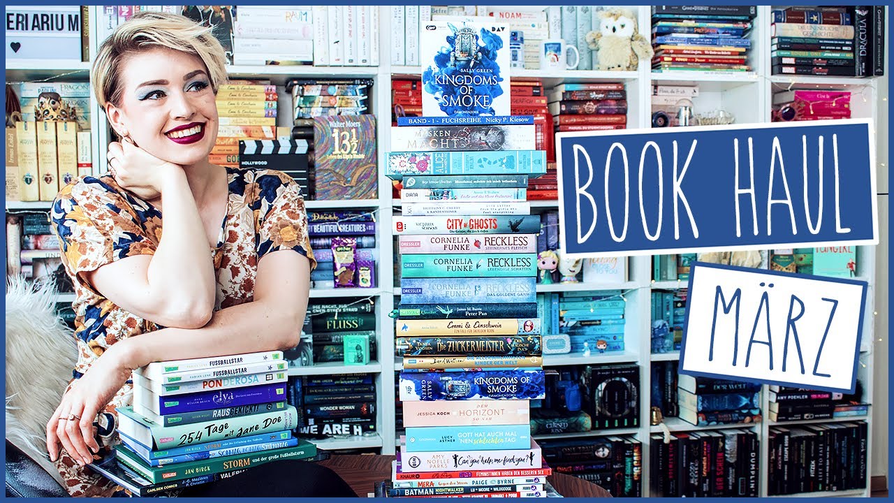 Mit 39 Büchern (und Reckless ♥) in den März | Book Haul
