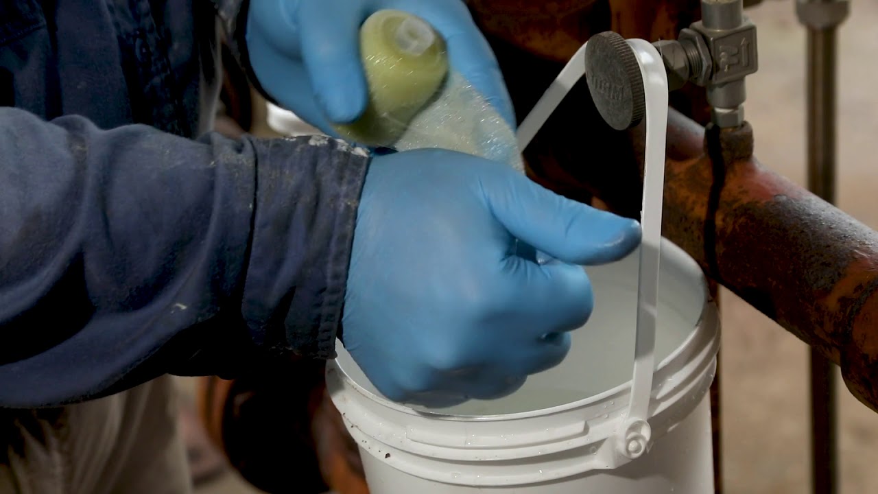 Stop It® Pipe Repair System Application for Active Pipe Leaks