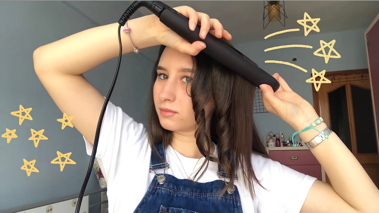 Düzleştirici ile Saç Modelleri Deniyorum #remington
