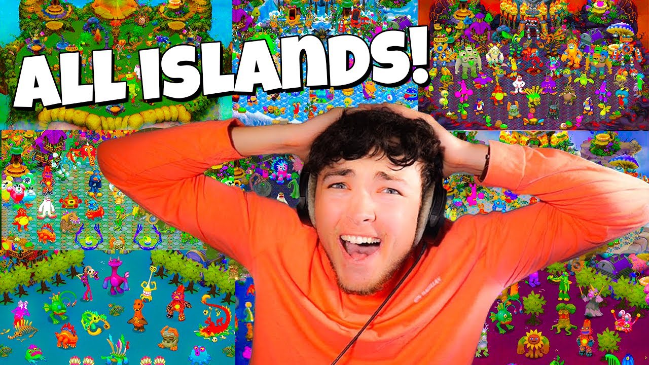 ALL NATURAL & MAGICAL ISLANDS PLAYTHROUGH! (My Singing Monsters)