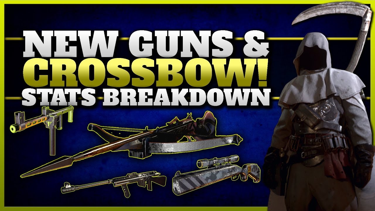 New Crossbow, EMP44, NZ-41, & SDK 9mm Stats & Impressions! (Gun Guide)