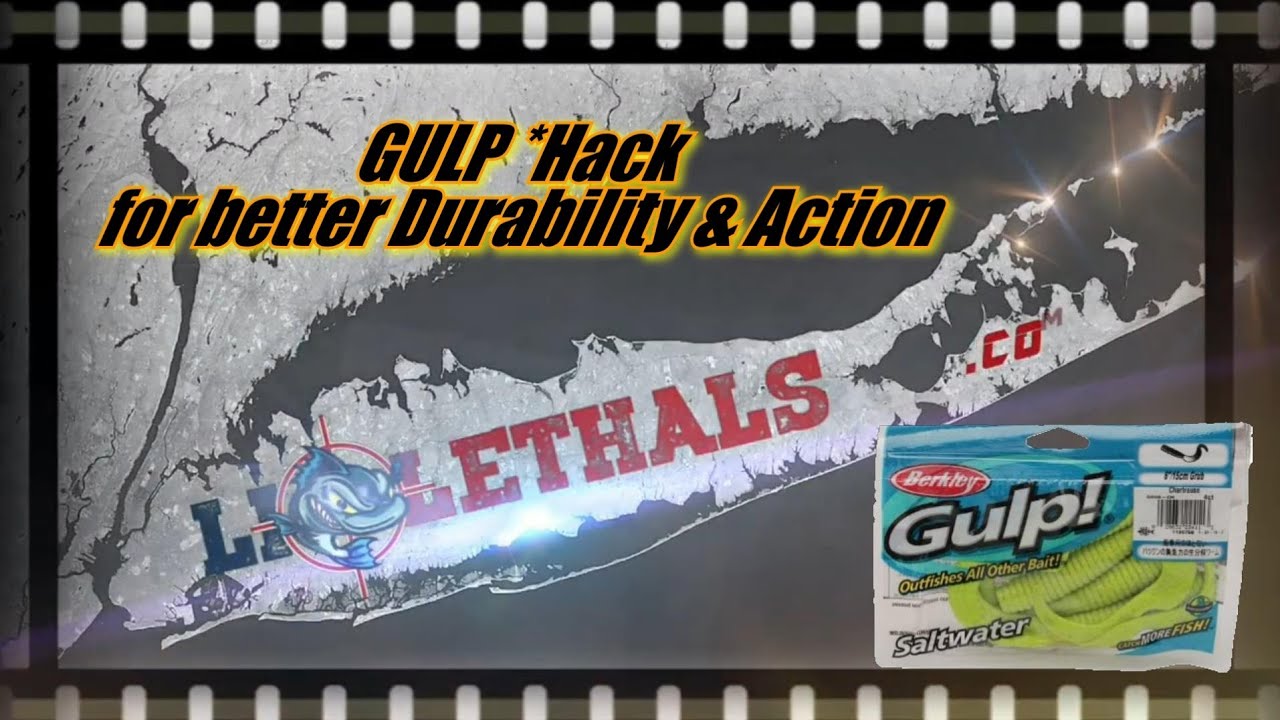 Berkley GULP *Hack for more durability and better action