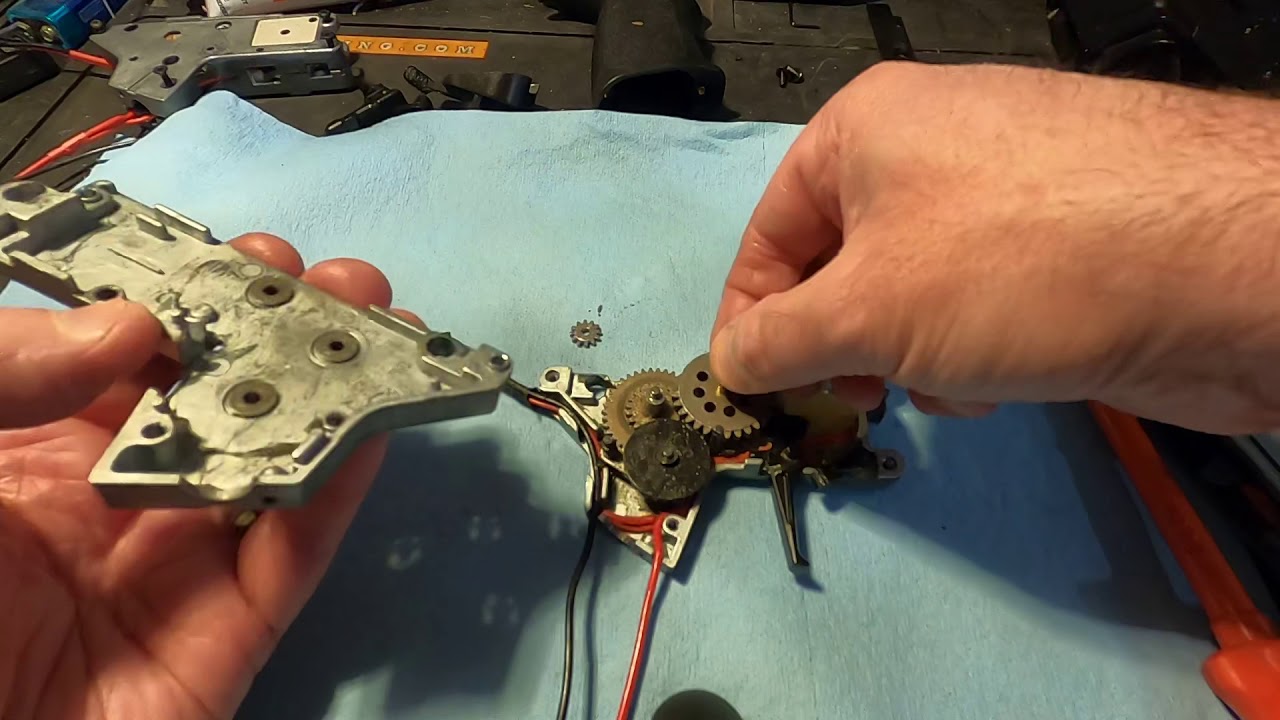 ICS CXP Mars Lower Gearbox dissambley and reasssembley