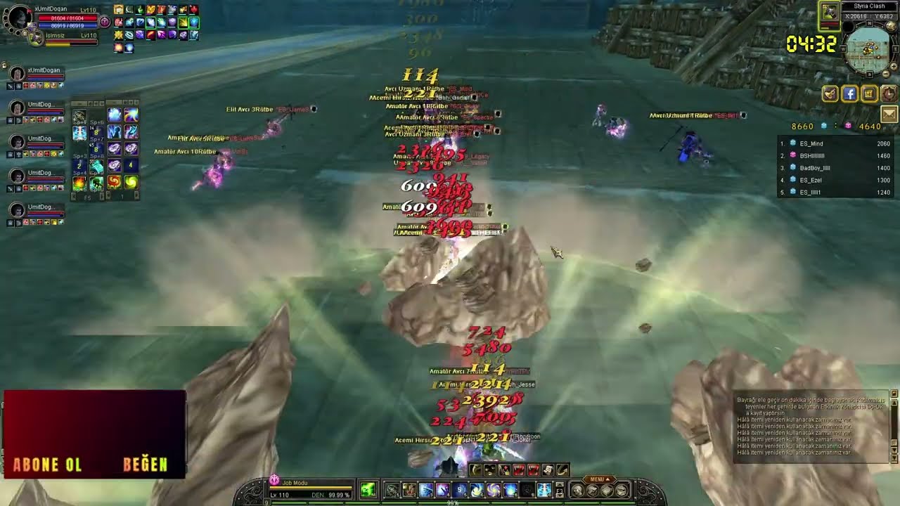 Keypres Kullanan Hunterler Tekrar Styria Clash İçinde TRSRO Karya #silkroad #silkroadonline #trsro
