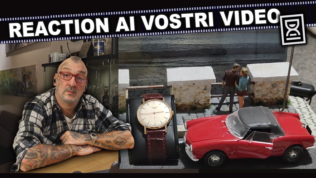 E lui costruisce i diorami attorno agli orologi ...