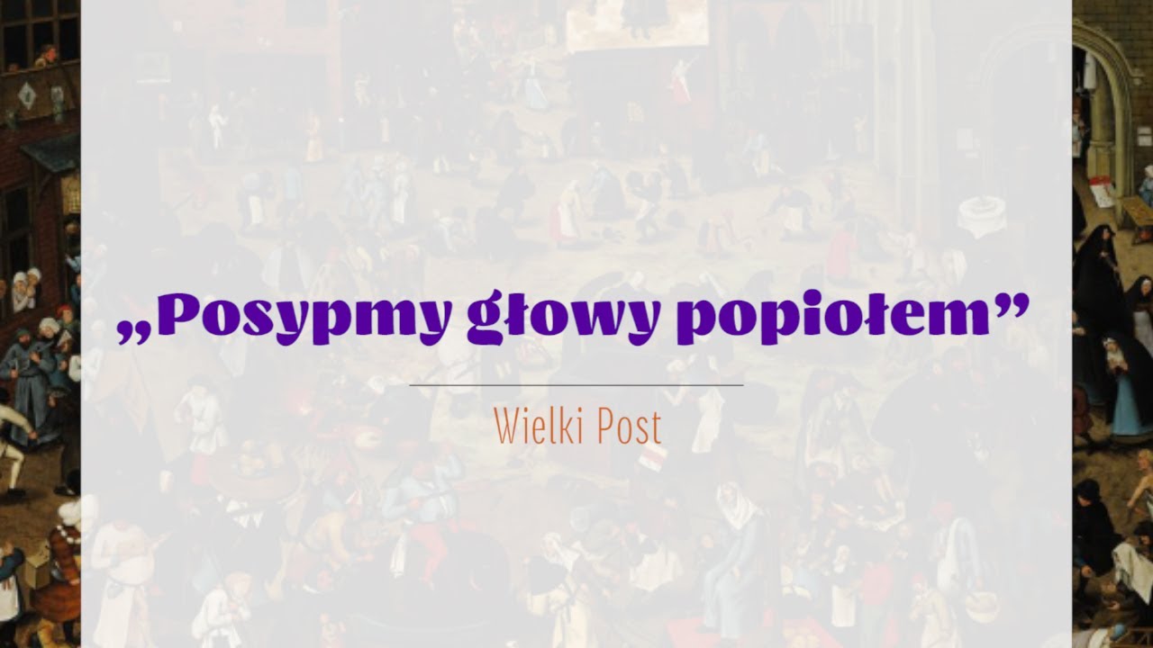 #PieśniPostne | „Posypmy głowy popiołem” | ks. Grzegorz Kopytowski