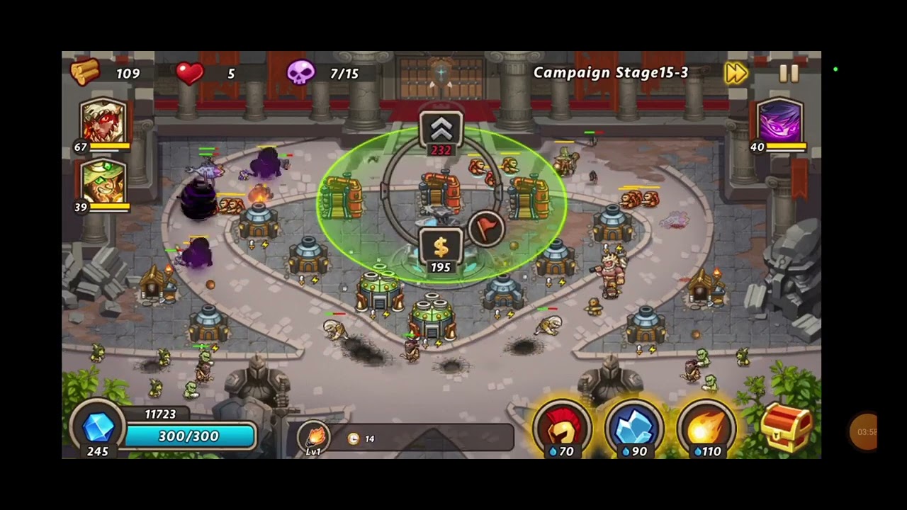 Castle TD 2 lvl 15-3 campaign (no cheats)