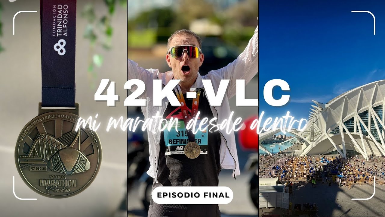 Maratón de Valencia 2025 | El final del camino ❤️🏁