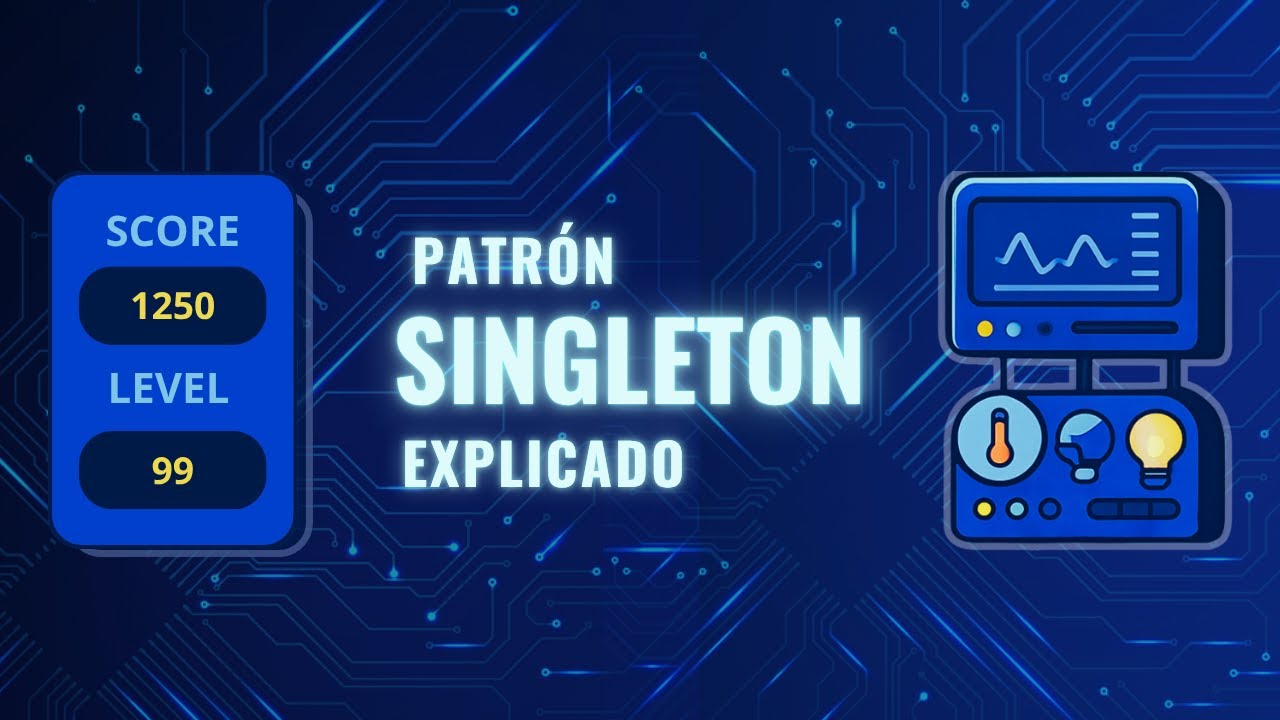 Singleton explicado f&aacute;cil  | Patr&oacute;n de dise&ntilde;o con ejemplos reales