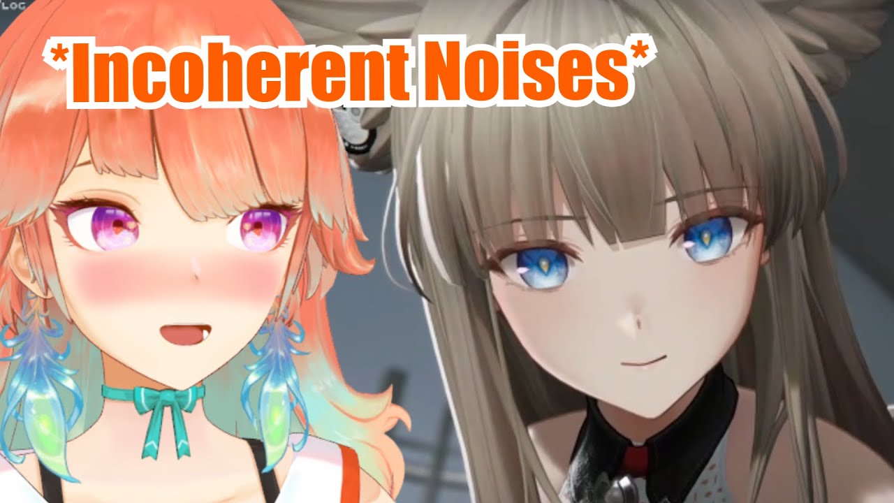 10 Minutes of Kiara Making Sus Noises While Thirsting Over Arknight Girls