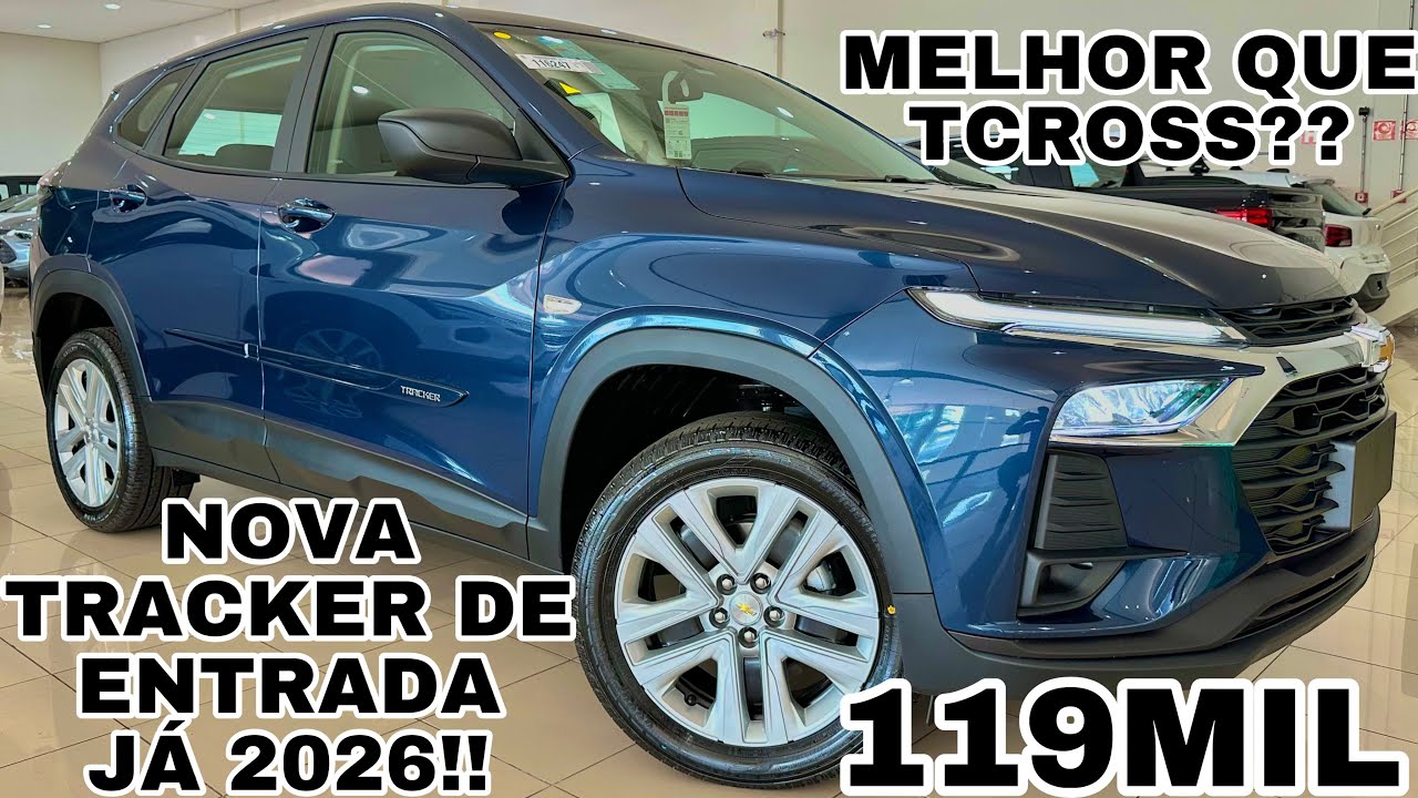 NOVA CHEVROLET TRACKER AT 2026 EM DETALHES | CHEGOU COM VÁRIAS MUDANÇAS!!!