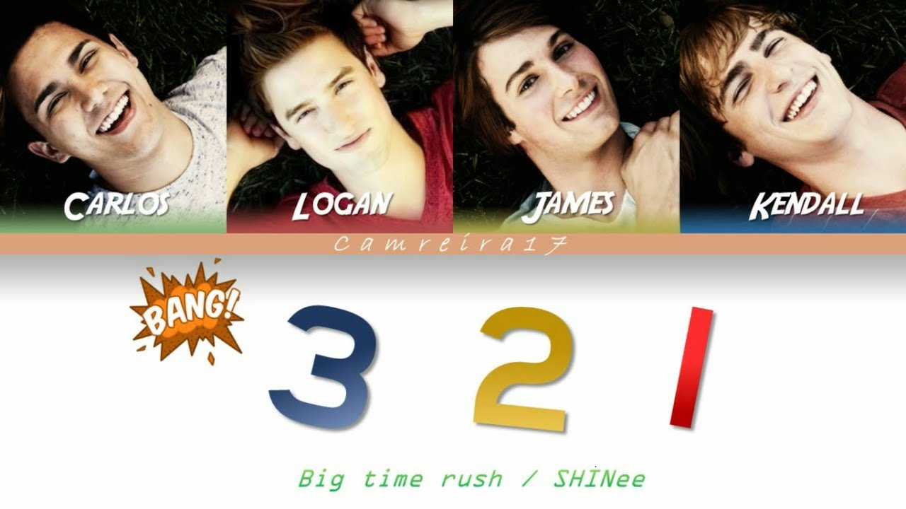 How Would BIG TIME RUSH Sing SHINee '321' - Color Coded