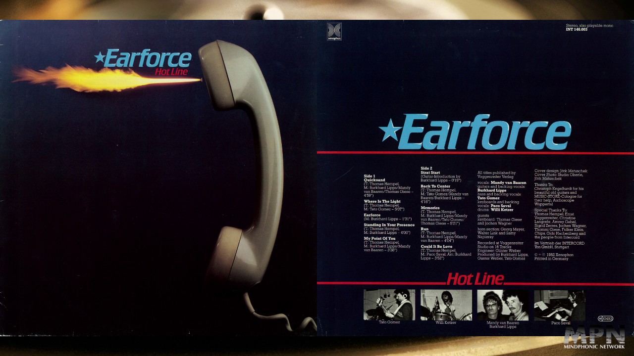 Earforce ‎– Hot Line [Full LP / Digitalized]
