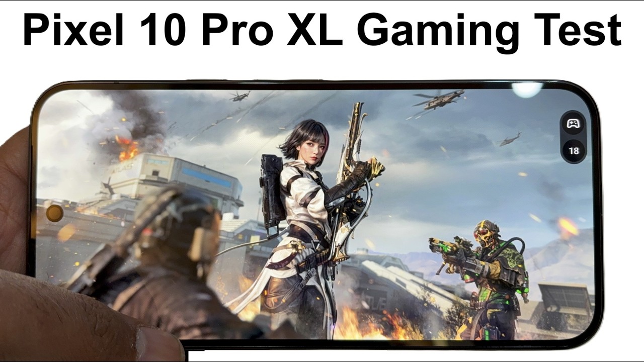 Google Pixel 10 Pro XL &mdash; игровой тест (PUBG Mobile, Call of Duty Mobile, Asphalt Legends Unite)