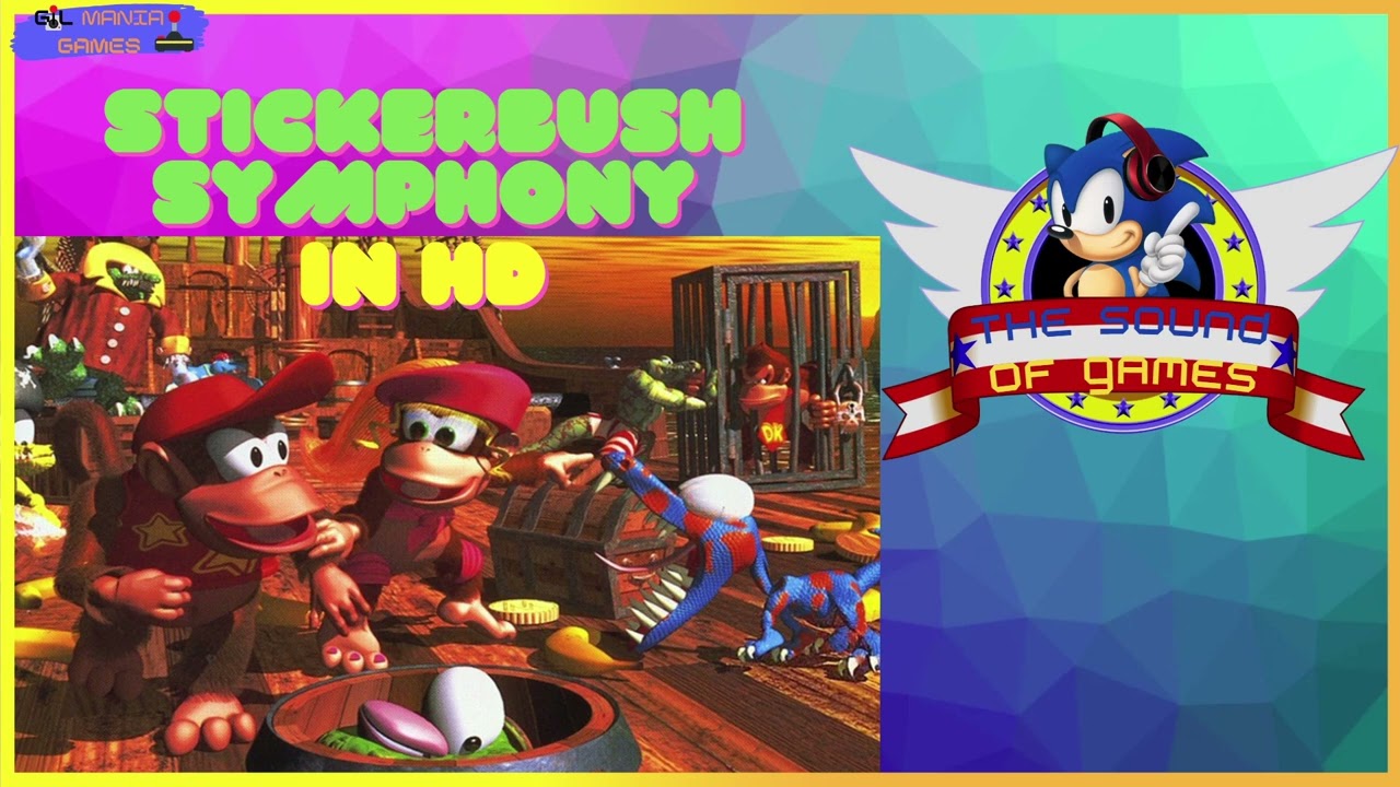 Stickerbush Symphony (HD) - Donkey Kong Country 2: Diddy's Kong Quest (SNES)