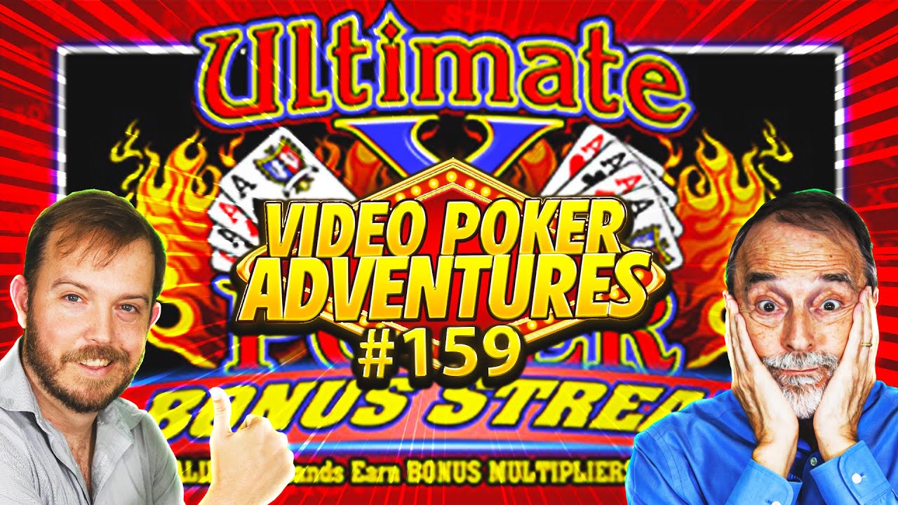 Ultimate X Bonus Streak Ends The Losing Streak! Video Poker Adventures 159