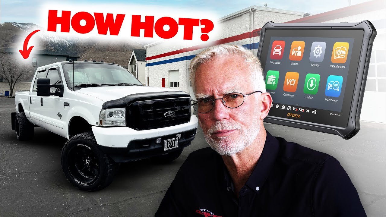We Plugged In a CHEAP Scanner (Otofix D1 Lite) to Save a NEW Engine That's Running HOT…
