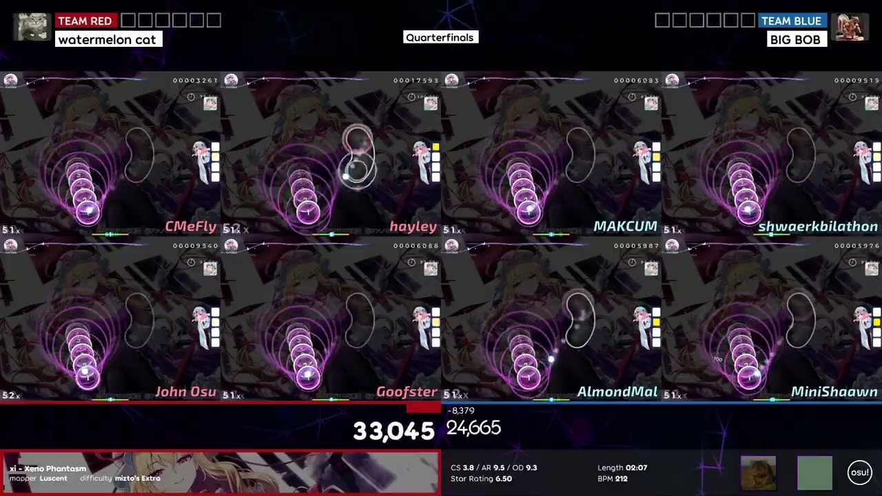 5 Digit Touhou Cup 3 Quarterfinals: watermelon cat vs BIG BOB
