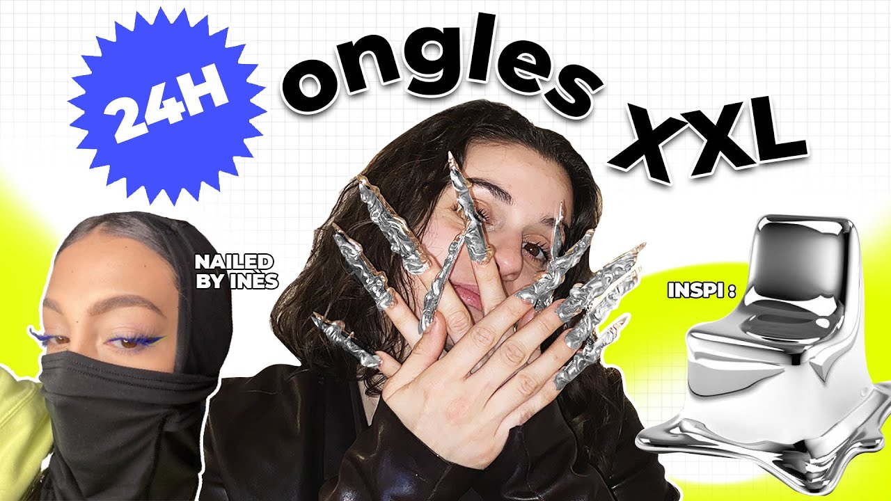 24H AVEC DES ONGLES EXTRA LONGS