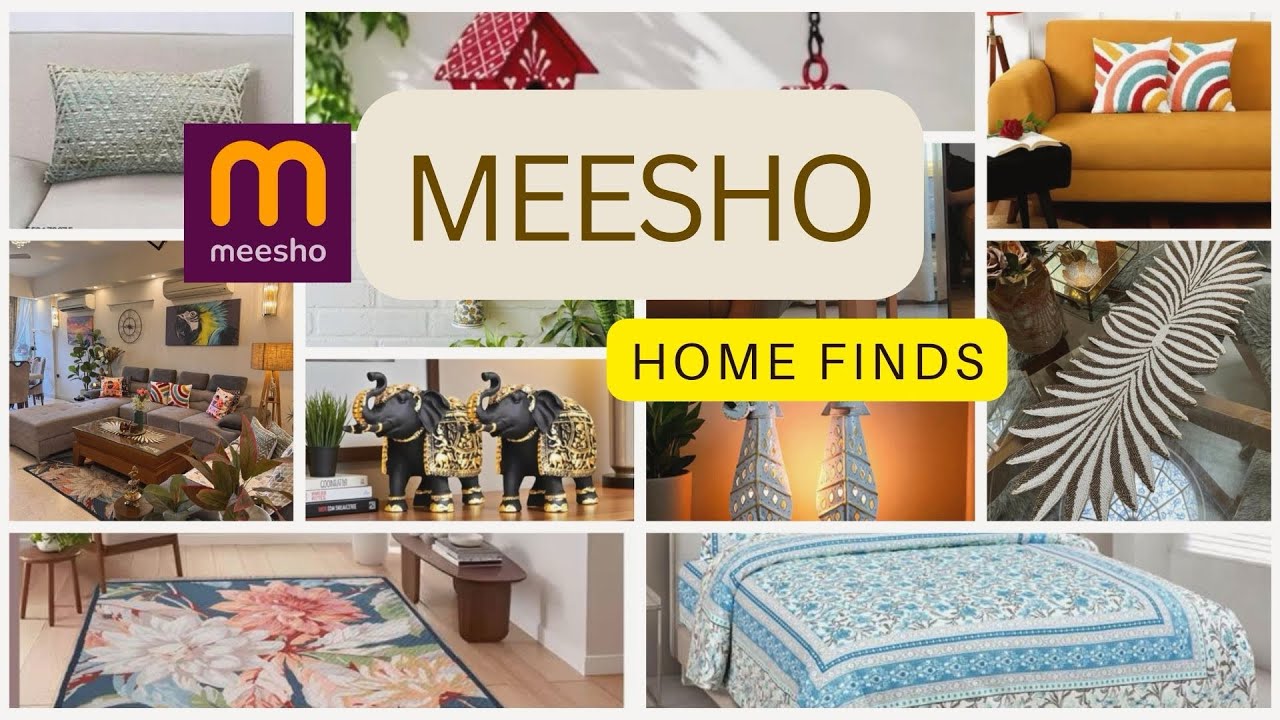 *MEESHO* Home Finds Not to MISS 👌🏻 Decorate & Organize Home with me 
