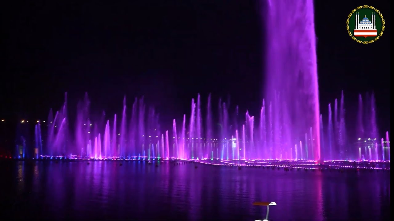 В ГРОЗНОМ СТАРТУЕТ СЕЗОН ФОНТАНОВ #кавказ #чечня #грозный #фонтаны